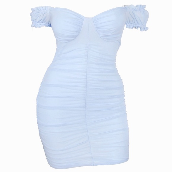 Baby blue dress - Picture 3 of 6